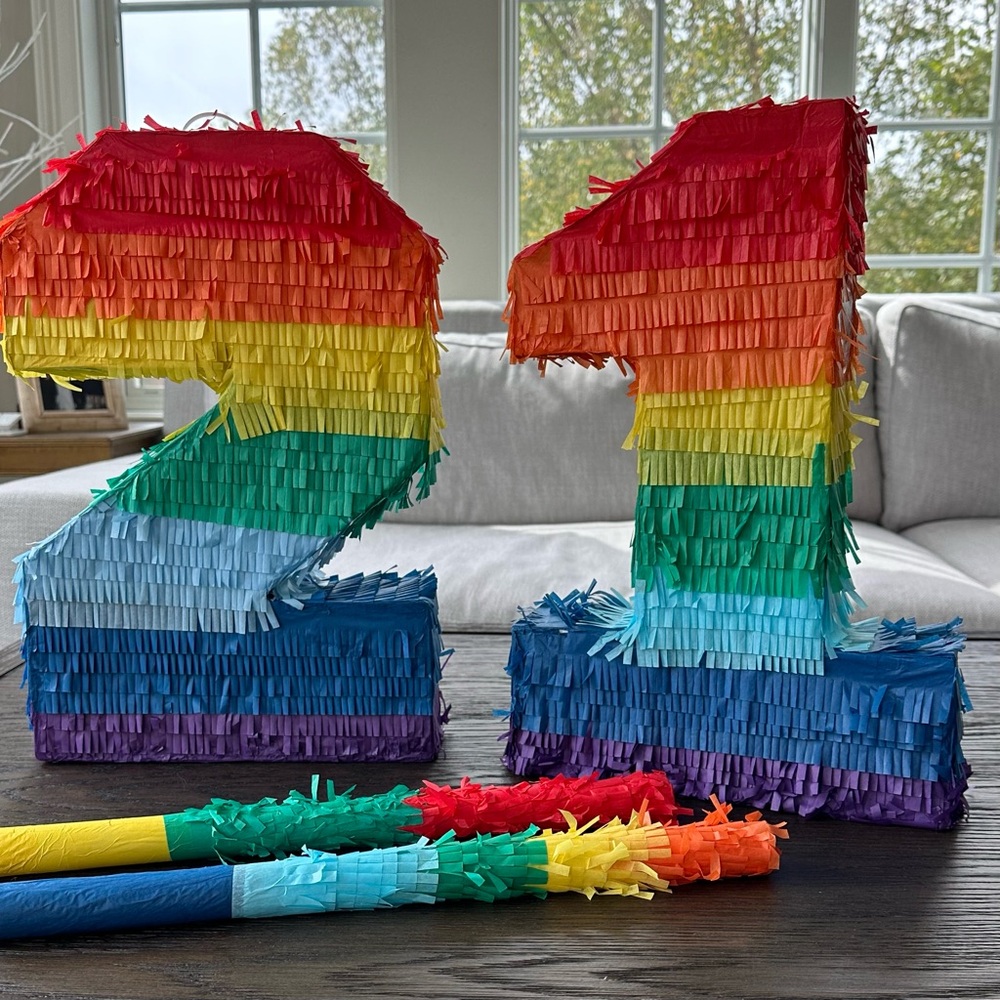 Two New Rainbow Piñatas